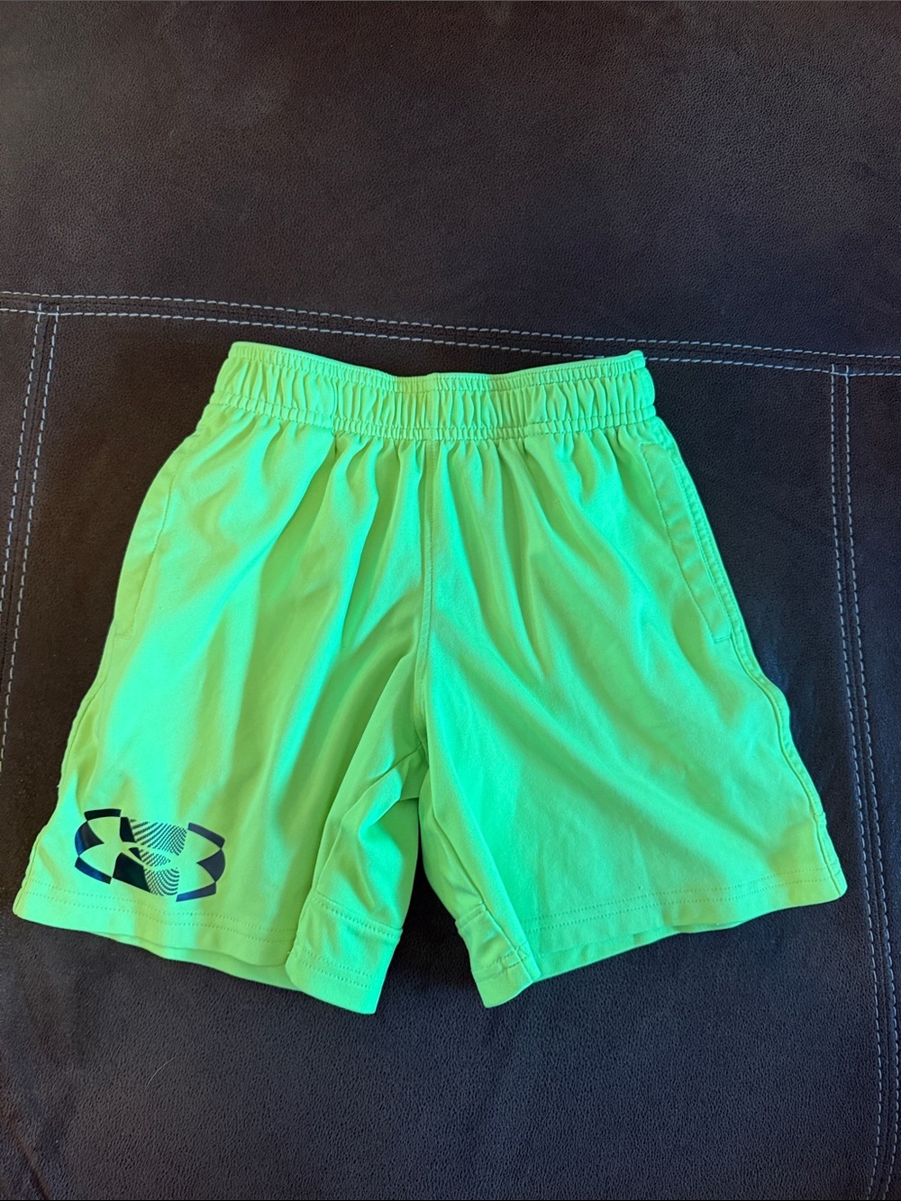 Under Armour Bright Lime Performance Shorts